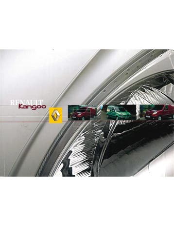 2003 RENAULT KANGOO INSTRUCTIEBOEKJE SPAANS