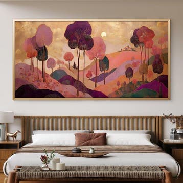 Mrs Art Prime - The Valley of Joy In Gustav Klimt Style