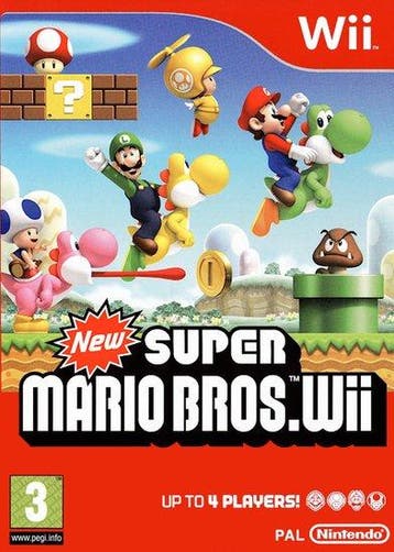 New Super Mario Bros. Wii [Wii], Verzenden, Nieuw