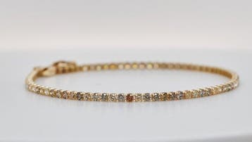 Zonder minimumprijs - Armband - 14 karaat Geel goud -