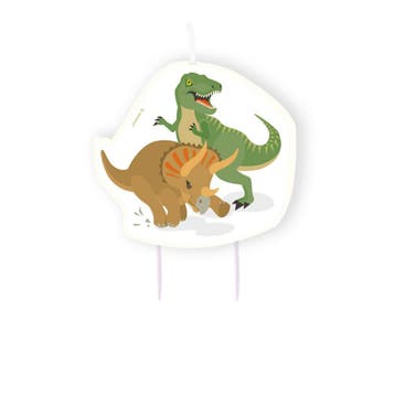 Dinosaurus Kaars 10cm, Verzenden