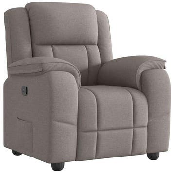 Fauteuil inclinable taupe - Retour client a -41%, Verzenden, Nieuw