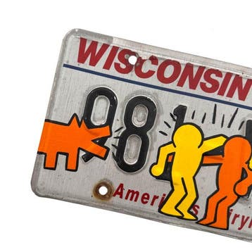 PAAPI (1986) - Good Boys (Keith Haring) x License Plate