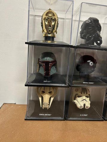 Star Wars - Lot of 9 - Helmets in vinyl cases - see images, Collections