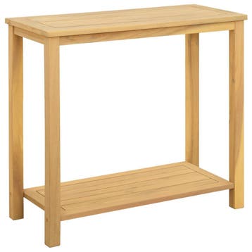 vidaXL Tuinconsole tafel Licht acacia 80 x 35 x 75 cm, Verzenden, Nieuw