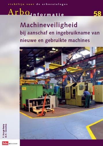 Arbo-informatiebladen AI-58, machines, aanschaf en in, Boeken, Economie, Management en Marketing, Verzenden, Zo goed als nieuw