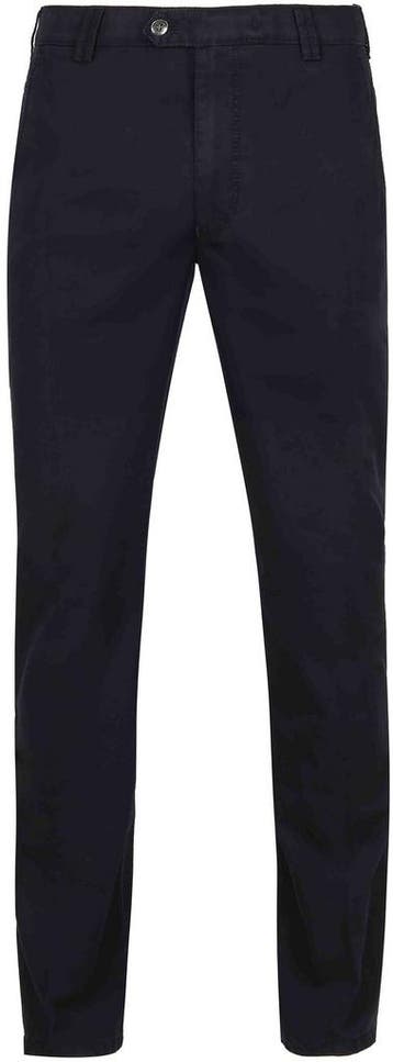 Meyer Chino Bonn Donkerblauw maat 28 Heren, Kleding | Heren, Broeken en Pantalons, Verzenden, Nieuw, Blauw, Meyer