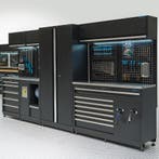 Datona Werkplaatsinrichting PREMIUM met RVS werkblad - 362, Ophalen of Verzenden, Nieuw