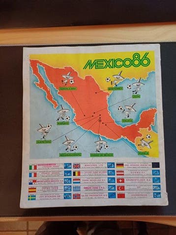 1986 Panini World Cup Stickers Diego Maradona Compleet album, Collections