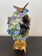 Fabergé ei - With a Swarovski Crystal stone - 24 kt goud -