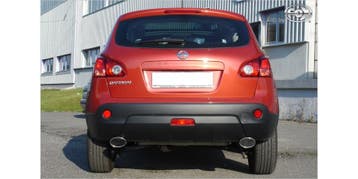 FOX Nissan Qashqai - Diesel einddemper kruis uitgang rechts/, Verzenden, Nieuw