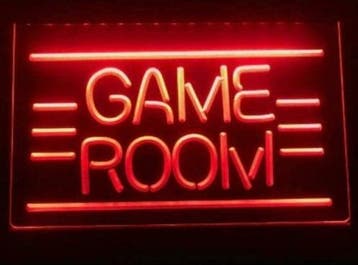 Game room neon bord lamp LED verlichting reclame lichtbak *r, Verzenden, Nieuw