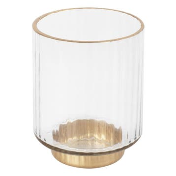 Gouden Kandelaar 13cm, Verzenden