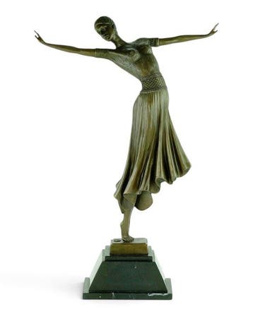 Demetre Haralamb Chiparus (1886-1947) - after - sculptuur,