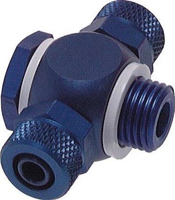 6x4 & G1/4'' Aluminium T-Banjobout Opsteekkoppeling, Verzenden