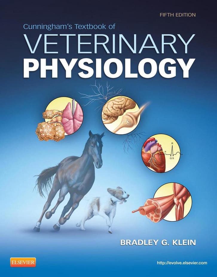Cunninghams Textbook of Veterinary Physiology,, Boeken, Taal | Engels, Zo goed als nieuw, Verzenden