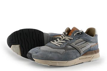 Floris van Bommel Sneakers in maat 42½ Blauw, Kleding | Heren, Schoenen, Floris van Bommel, Zo goed als nieuw, Sneakers, Verzenden