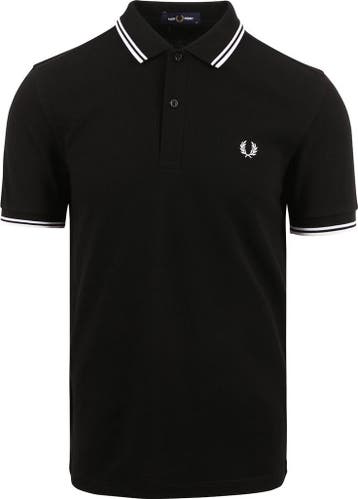 Fred Perry Polo Zwart 350 maat Maat 48/50 (M) Heren, Vêtements | Hommes, Polos, Verzenden