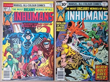 10 x Bronze-age Marvel comics. Mid-grade. - Captain America,, Boeken, Strips | Comics, Nieuw