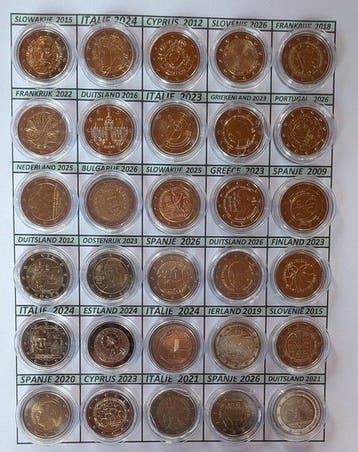 Europa. 2 Euro 2012/2026 (30 coins) (Zonder minimumprijs)