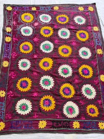 Suzane Kilim - Suzane Rug, Housse de canapé, Couvre-lit,, Maison & Meubles