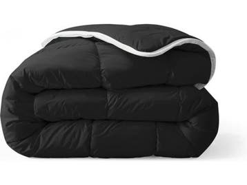 Veiling - Royalbed Black 140x200cm dekbed zonder overtrek, Nieuw