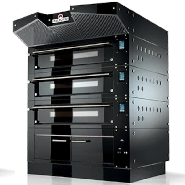 Modulaire Pizzaoven | BULL | Zwart | Elektrisch | 8x Ø30cm, Zakelijke goederen, Horeca | Keukenapparatuur, Nieuw in verpakking