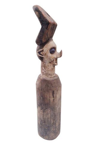 Rituele paal NKANU - yaka - DR Congo (Zonder minimumprijs)