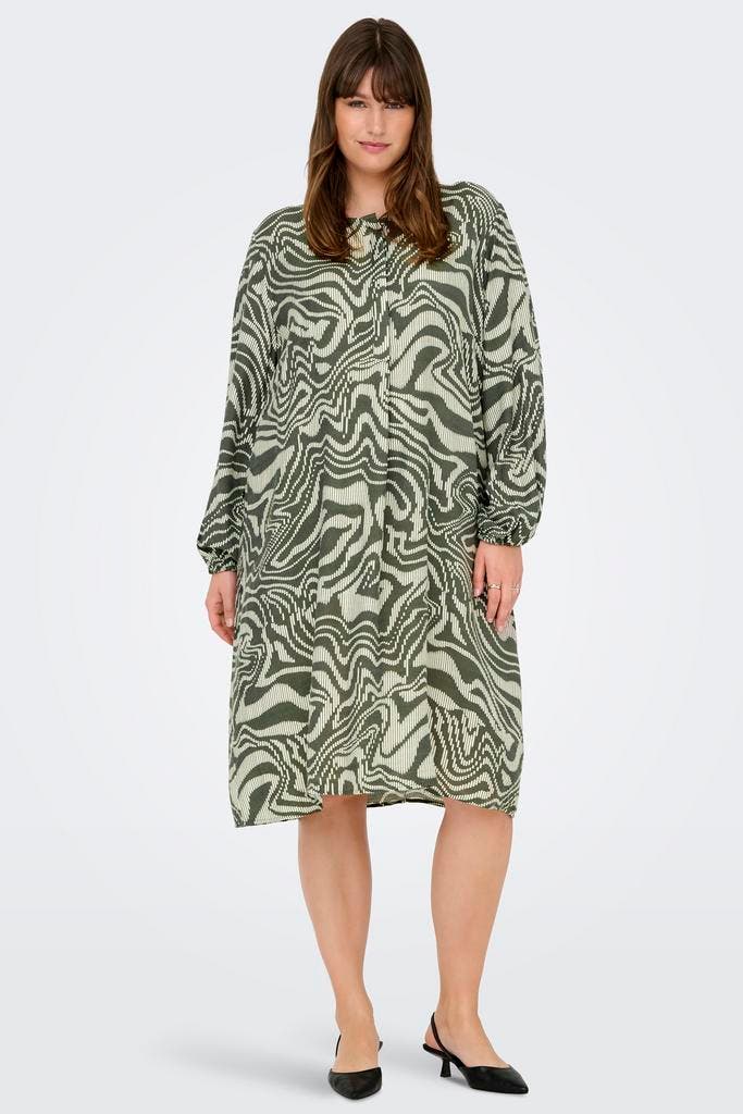 ONLY jurk ITHILDA print48Maat 46/48 (XL) of groter, Kleding | Dames, Jurken, Overige kleuren, Nieuw, Maat 46/48 (XL) of groter