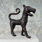 Sculpture, Sculpture, Gorgeous Walking Benin Leopard