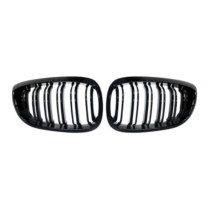 Dubbelspijls Nieren BMW E46 Coupe/Cabrio FL 03-06 B6432, Auto-onderdelen, Carrosserie, Nieuw, BMW, Voor, Links, Rechts