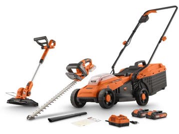 Powerplus POWDPGBOX25A - Grasmaaierset - Grasmaaier 330 mm, Verzenden, Nieuw, Powerplus