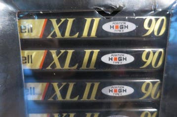 Maxell - XLII 90 Position Haute type II Cassette audio, Nieuw