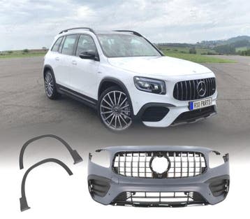 PARE-CHOCS FRONTAL MERCEDES X247 20- LOOK GLB35 + CALANDRE A, Verzenden