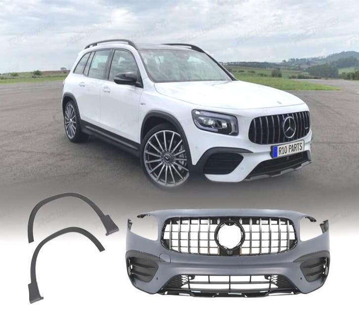 PARE-CHOCS FRONTAL MERCEDES X247 20- LOOK GLB35 + CALANDRE A, Autos : Pièces & Accessoires, Carrosserie & Tôlerie, Envoi