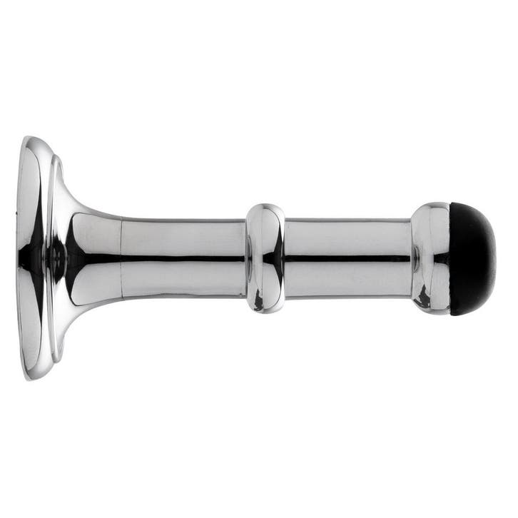 Deurstopper in glanzend nikkel - muurbescherming - De Oud..., Doe-het-zelf en Bouw, Hang- en Sluitwerk, Overige typen, Nieuw, Koper of Messing