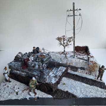 Tamiya - Diorama Panzerkampfwagen VI Tiger I - 1940-1950