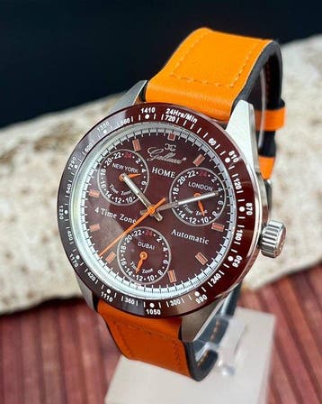 Gallucci Italy - 4 Time Zone - Sans prix de réserve - Homme