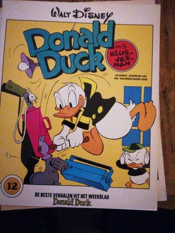 Donald Duck 12 klusjesman - Barks, Verzenden, Nieuw
