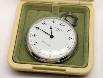 Anker 100 - Shockproof - Germany - pocket watch in box -, Nieuw