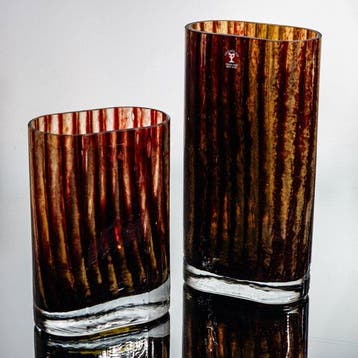 Studio Lasi - Pot (2) - Twee vaasobjecten (ensemble) - Finse
