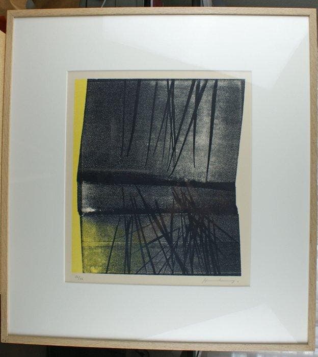 Hans Hartung (1904-1989) - Ohne Titel, aus Heraclite - La, Antiek en Kunst, Antiek | Overige Antiek