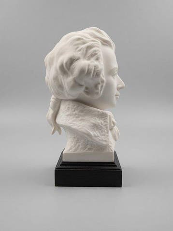 Goebel - Figurine - Buste de Mozart – Signé Bochmann -, Antiek en Kunst