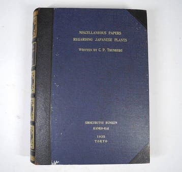 C. P. Thunberg - Miscellaneous Papers Regarding Japanese