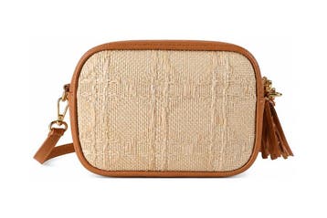 Via Limone Crossbodytas Cognac, Verzenden, Zo goed als nieuw