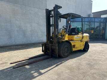 Veiling: Heftruck Mitsubishi FG40 LPG 1989, Ophalen