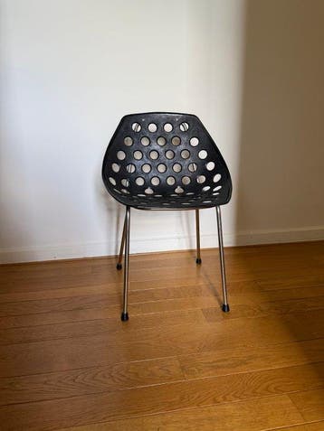 Meurop - Pierre Guariche - Chaise - Coquillage - PVC -