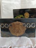 Lot de 2 boîtes à bijoux orientales vintage - Boîte à
