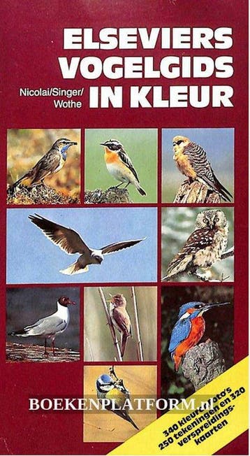 Elseviers vogelgids in kleur 9789010053862 Nicolai, Verzenden, Gelezen, Nicolai