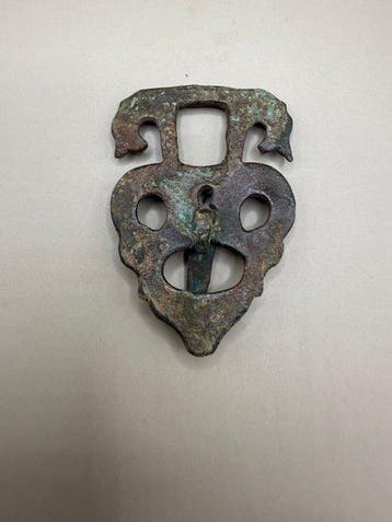Romain antique Bronze boucle